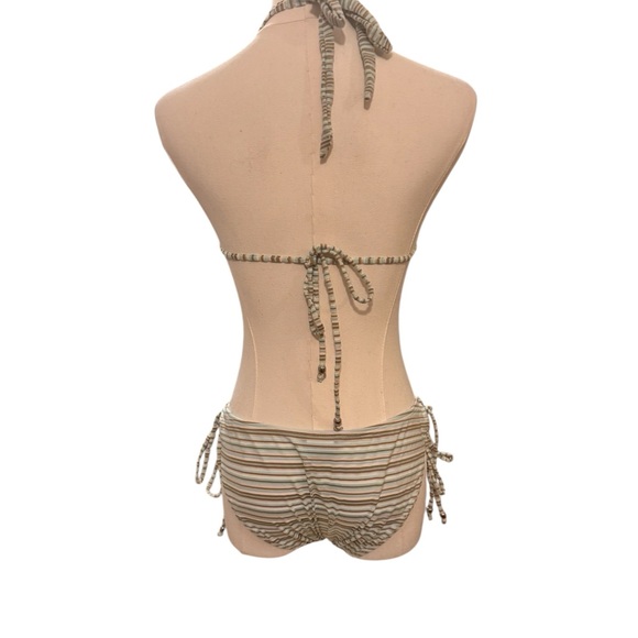 🔵 3/ $15 - Ingear Striped Halter Bikini Set - Picture 5 of 12